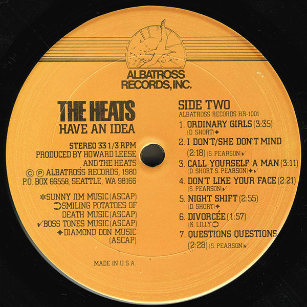 The Heats : Have An Idea (LP, Album)