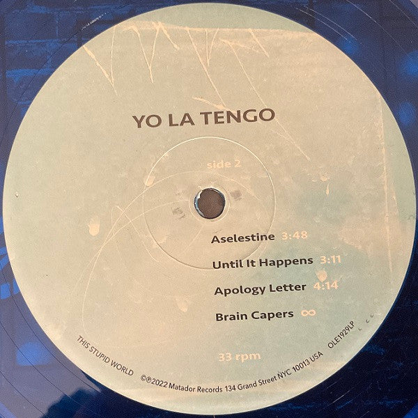 Yo La Tengo : This Stupid World (2xLP, Album, Ltd, Blu)
