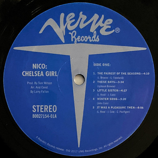 Nico (3) : Chelsea Girl (LP, Album, RE)