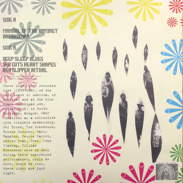 Jackie-O Motherfucker* : Manual Of The Bayonet (LP, Album)