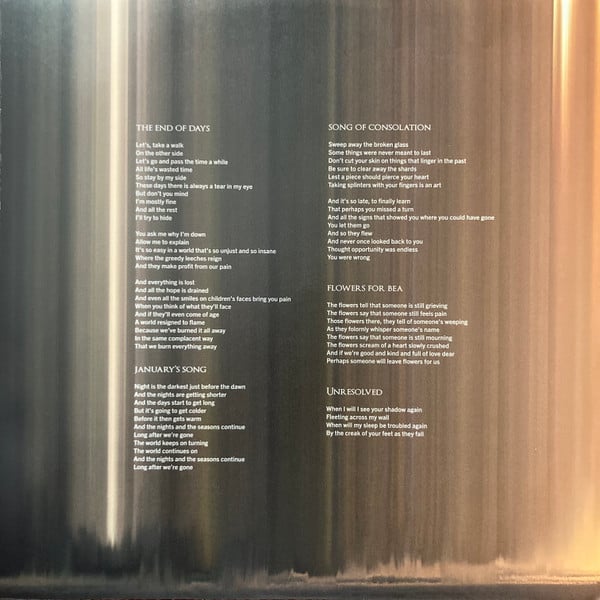 Matt Elliott : The End Of Days (LP, Album)