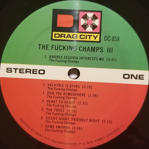 The Fucking Champs : III (2xLP, Album, RE)