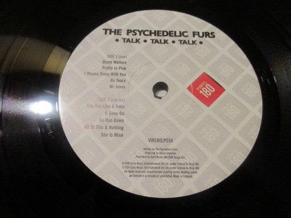 The Psychedelic Furs : Talk Talk Talk (LP, Album, RE, Gat)