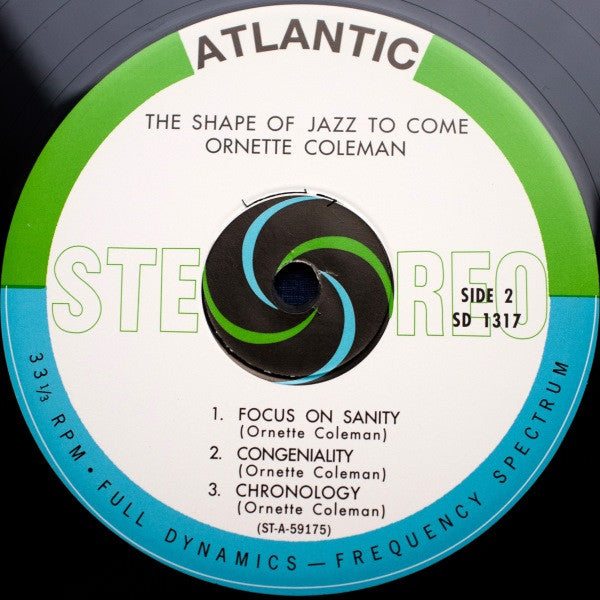 Ornette Coleman : The Shape Of Jazz To Come (LP, Album, RE, 180)