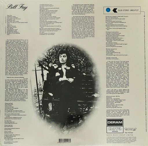Bill Fay : Bill Fay (LP, Album, RE)