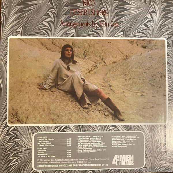 Nico (3) : Desertshore (LP, Album, RE, 180)