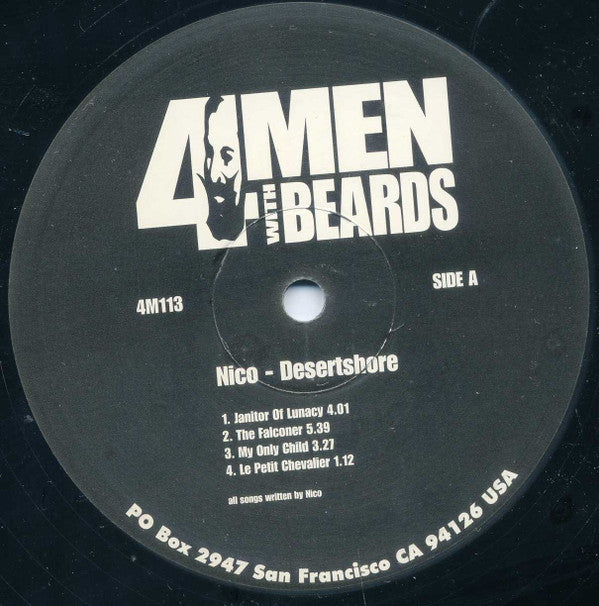 Nico (3) : Desertshore (LP, Album, RE, 180)