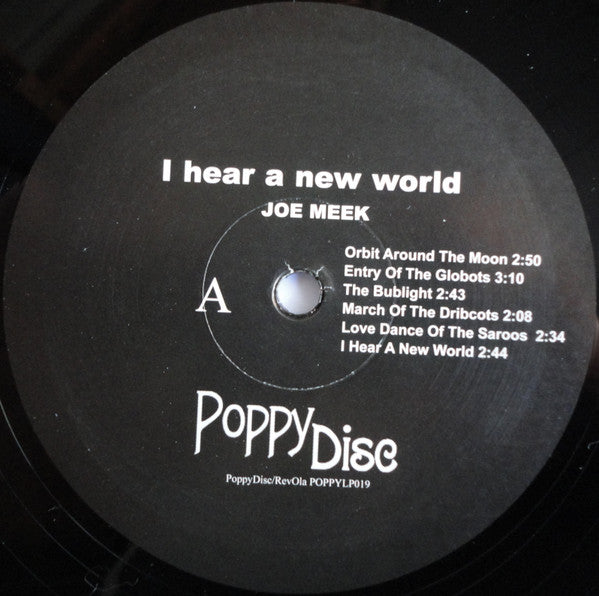 Joe Meek & The Blue Men : I Hear A New World (LP, Album, Ltd, RE)