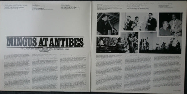 Charles Mingus : Mingus At Antibes (2xLP, Album, RE)