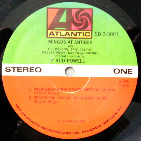 Charles Mingus : Mingus At Antibes (2xLP, Album, RE)