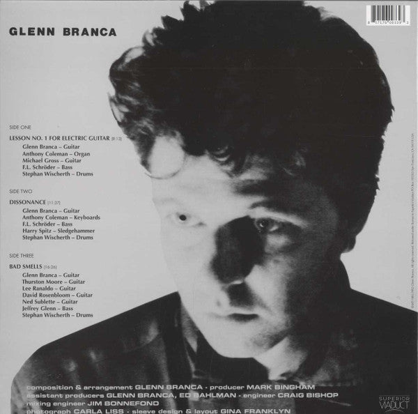 Glenn Branca : Lesson No. 1 (12", EP, RE + 12", S/Sided)