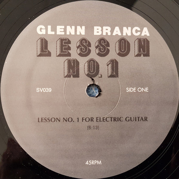 Glenn Branca : Lesson No. 1 (12", EP, RE + 12", S/Sided)