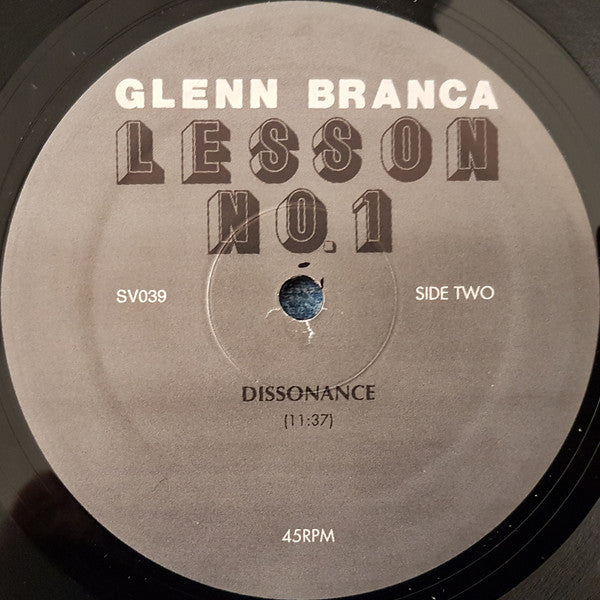 Glenn Branca : Lesson No. 1 (12", EP, RE + 12", S/Sided)