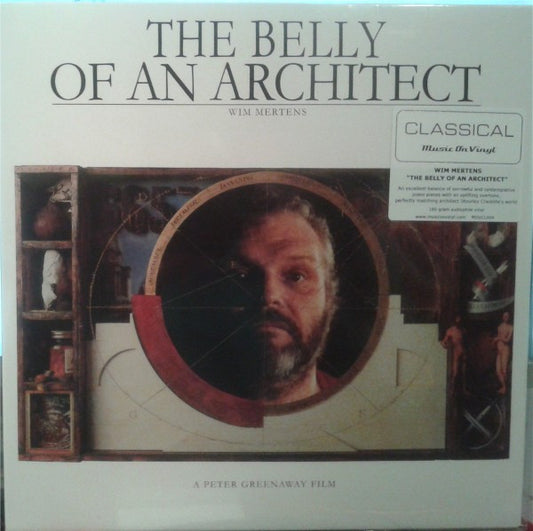 Wim Mertens : The Belly Of An Architect (LP, Album, RE, 180)