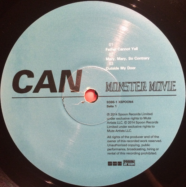 Can : Monster Movie (LP, Album, RE, RM)