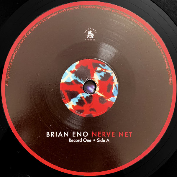 Brian Eno : Nerve Net (2xLP, Album, RE)