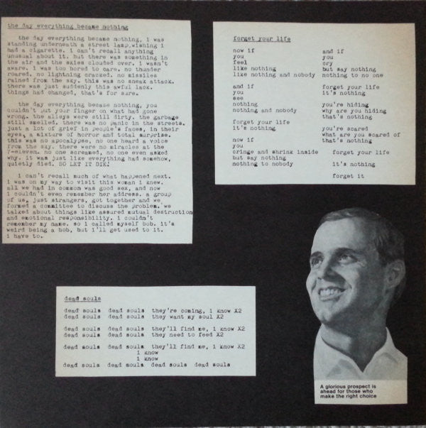 Nomeansno : The Day Everything Became Nothing (12", EP)