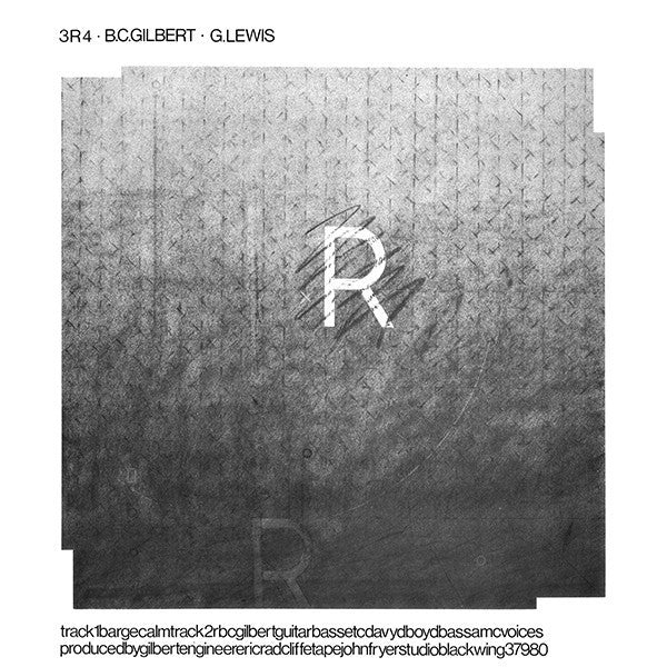 Bruce Gilbert · Graham Lewis : 3R4 (LP, Album, RE)