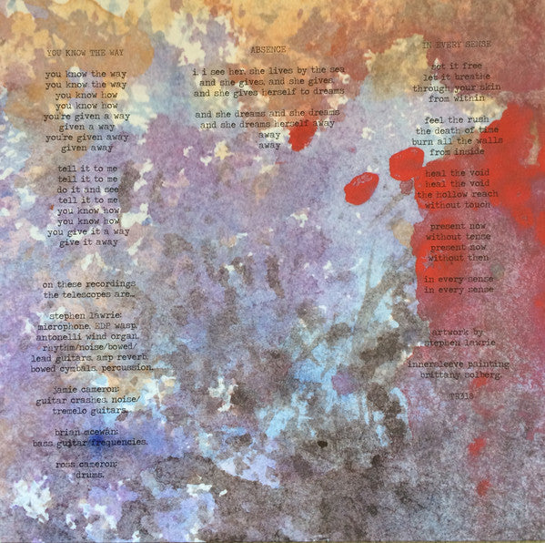 The Telescopes : Hidden Fields (LP, Album + CD, Album)