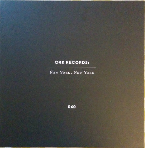 Various : Ork Records: New York, New York (Box, Comp, Boo + 4xLP, Comp)