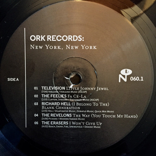 Various : Ork Records: New York, New York (Box, Comp, Boo + 4xLP, Comp)