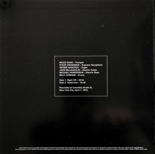 Miles Davis : Jack Johnson (Original Soundtrack Recording) (LP, Album, Ltd, Num, RE, S/Edition, 180)