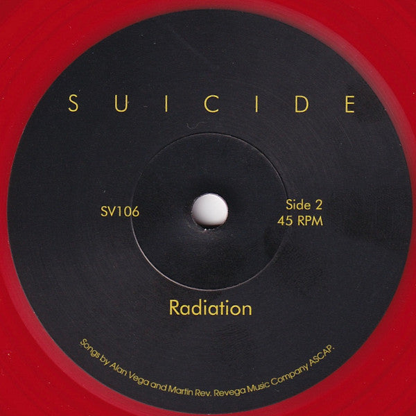 Suicide : Dream Baby Dream (7", Single, Ltd, RE, Red)