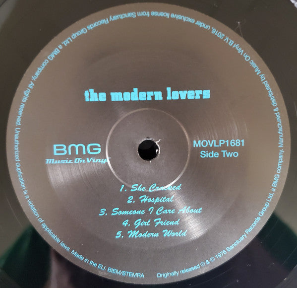 The Modern Lovers : The Modern Lovers (LP, Album, RE, 180)