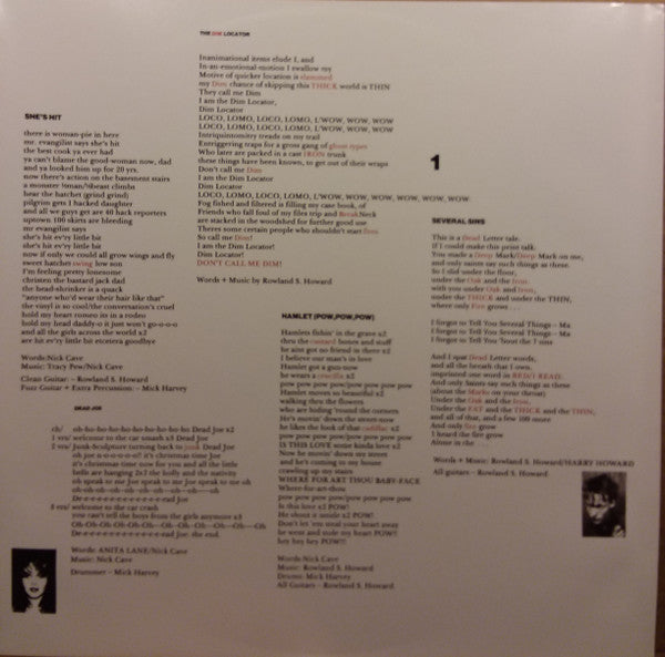 The Birthday Party : Junkyard (LP, Album, Ltd, Num, RE, 200)