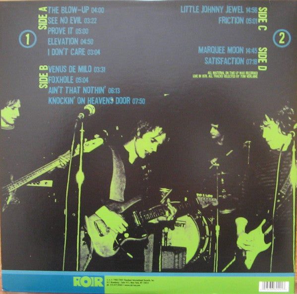 Television : The Blow-Up (LP, Blu + LP, Gre + Album, RE, Rai)
