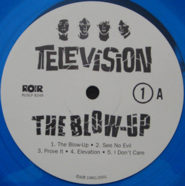 Television : The Blow-Up (LP, Blu + LP, Gre + Album, RE, Rai)