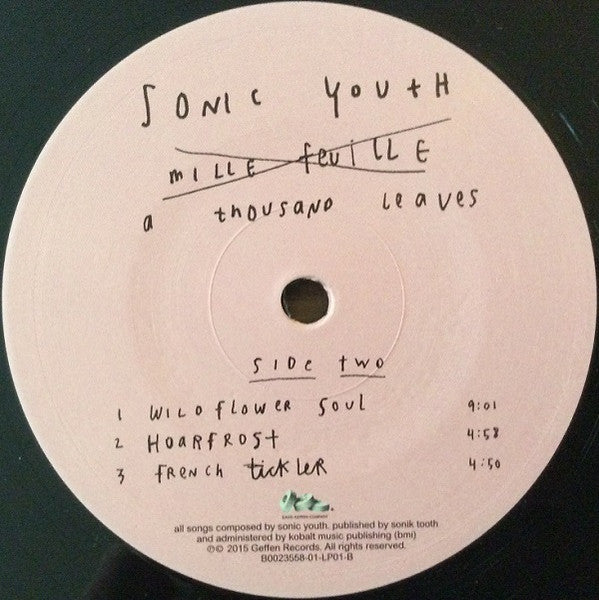 Sonic Youth : A Thousand Leaves (2xLP, Album, RE, RM)