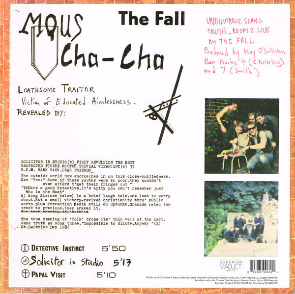 The Fall : Room To Live (LP, Album, RE)
