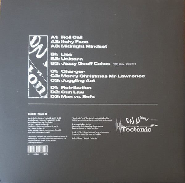 Adrian Sherwood & Pinch (2) : Man Vs. Sofa (2xLP, Album)