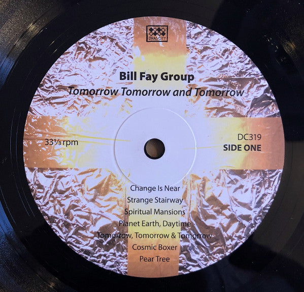 Bill Fay Group : Tomorrow Tomorrow And Tomorrow (LP, Album)