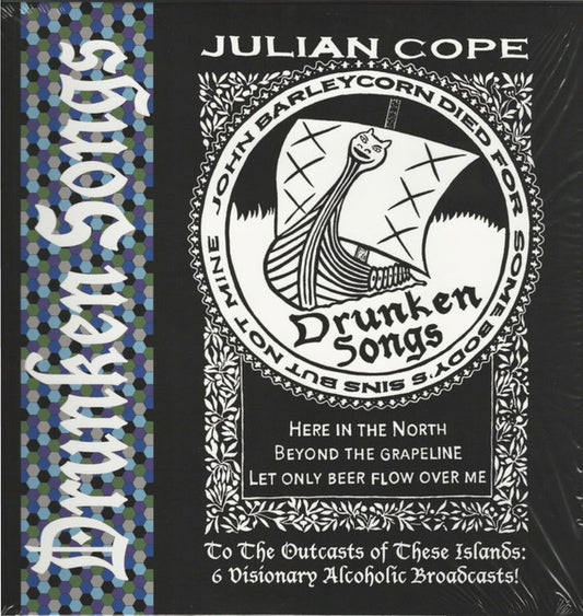 Julian Cope : Drunken Songs (LP, Album, Ltd)