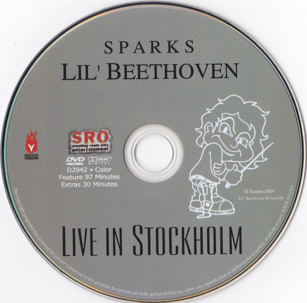 Sparks : Lil' Beethoven (DVD, NTSC)