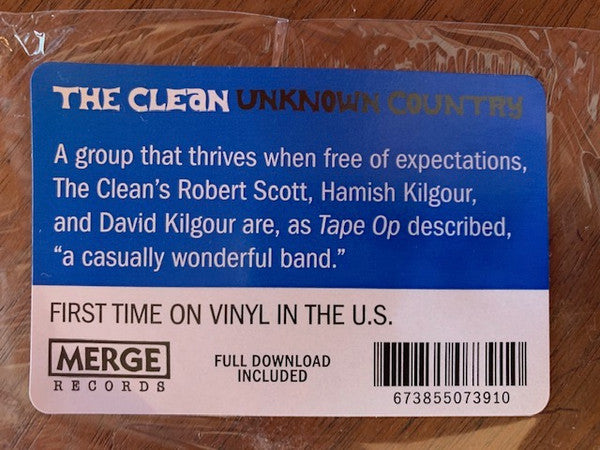 The Clean : Unknown Country (LP, Album, RE)