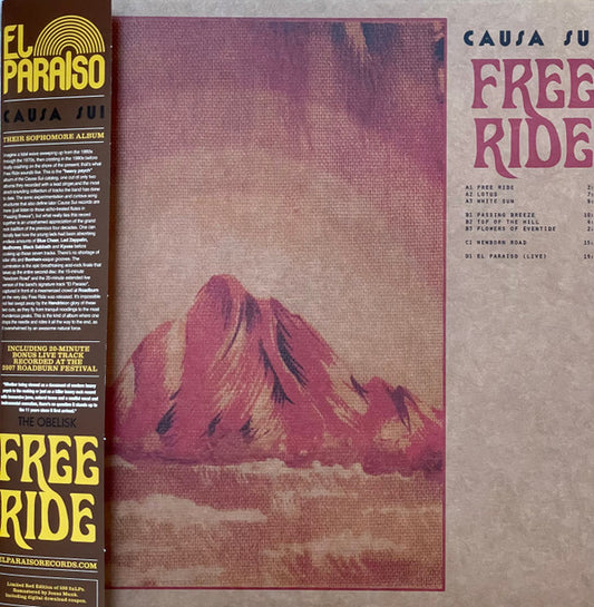Causa Sui : Free Ride (2xLP, Album, Ltd, RE, Red)
