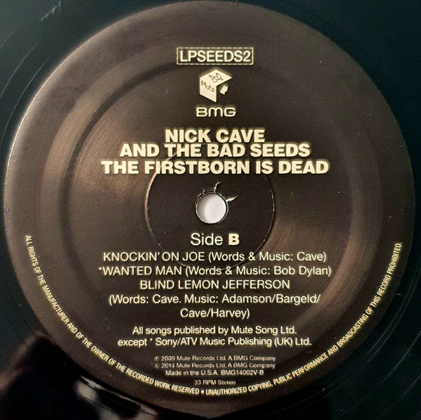 Nick Cave & The Bad Seeds : The Firstborn Is Dead (LP, Album, RE, 180)