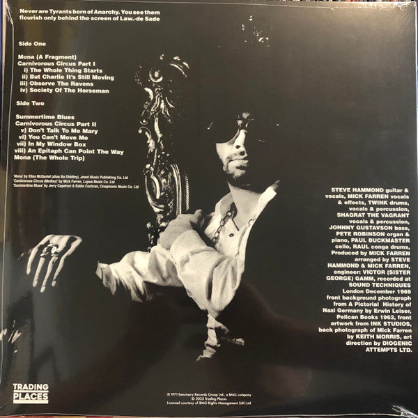 Mick Farren : Mona The Carnivorous Circus (LP, Album, RE)