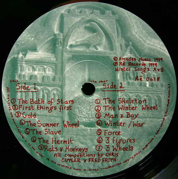 Art Bears : Winter Songs (LP, Album)