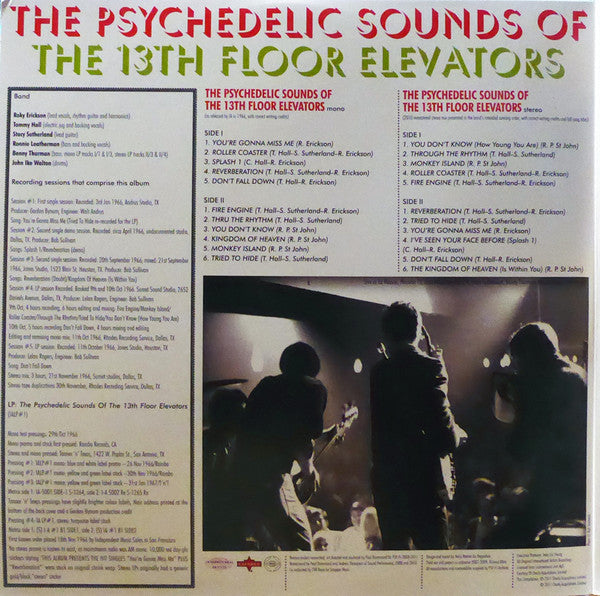 The 13th Floor Elevators* : The Psychedelic Sounds Of The 13th Floor Elevators (LP, Album, Mono, RE + LP, Album, RE, RM + Gat)