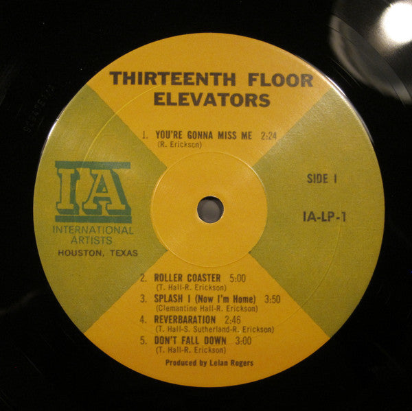 The 13th Floor Elevators* : The Psychedelic Sounds Of The 13th Floor Elevators (LP, Album, Mono, RE + LP, Album, RE, RM + Gat)