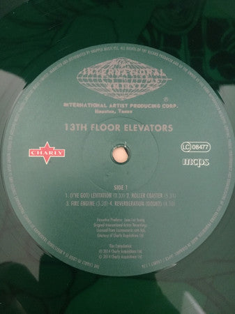 13th Floor Elevators : Live Evolution Lost (2xLP, RE, Gre + LP, S/Sided, Red + Box, Album)