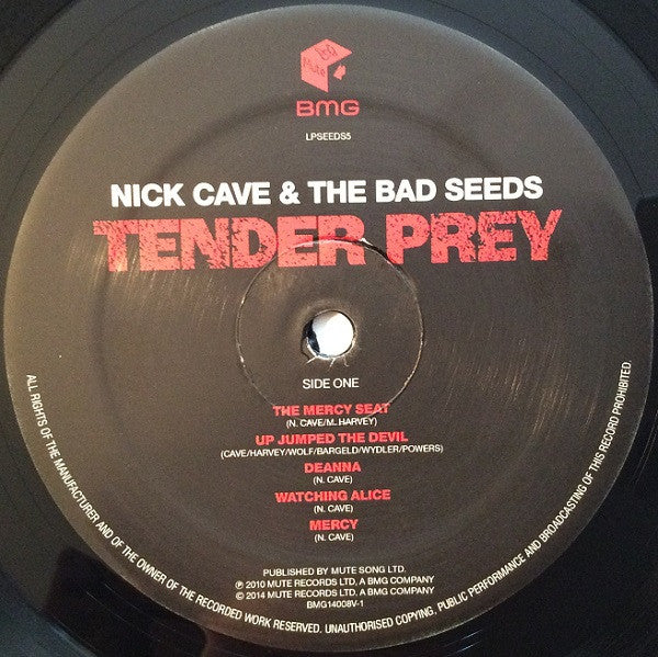 Nick Cave And The Bad Seeds* : Tender Prey (LP, Album, RE, RM, 180)