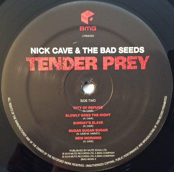 Nick Cave And The Bad Seeds* : Tender Prey (LP, Album, RE, RM, 180)