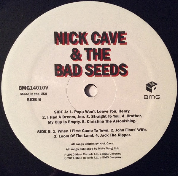 Nick Cave & The Bad Seeds : Henry's Dream (LP, Album, RE, RM, 180)