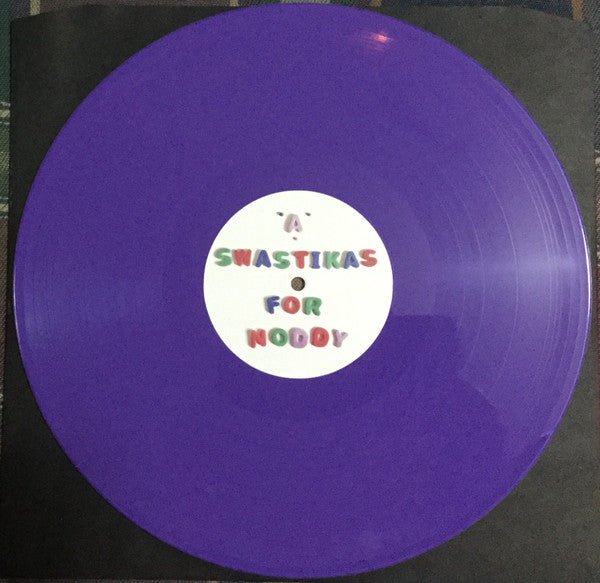 Current 93 : Swastikas For Noddy / Crooked Crosses For The Nodding God (LP, Album, Pur + LP, Album, Gre + Comp, Ltd, RE, R)