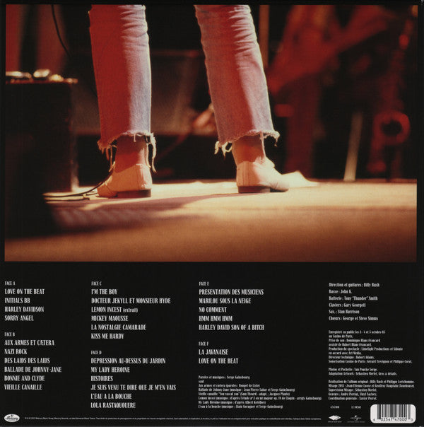 Serge Gainsbourg : Live (3xLP, Album, RE, RM)